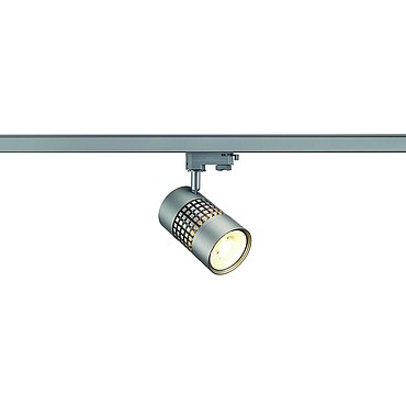 SLV 152854 3Ph, STRUCTEC LED светильник с COB LED 30.5Вт (32.9Вт), 3000K, 3400lm, 60°, серебристый