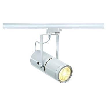 SLV 153831 EURO SPOT EVG, HQI-T, 15°, weiss, inkl. 3P.-Adapter, 50W