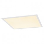 SLV 158803 I-VIDUAL PREMIUM LED Panel f?r Rasterdecken, 600x600mm, UGR<19, 3000K, weiss