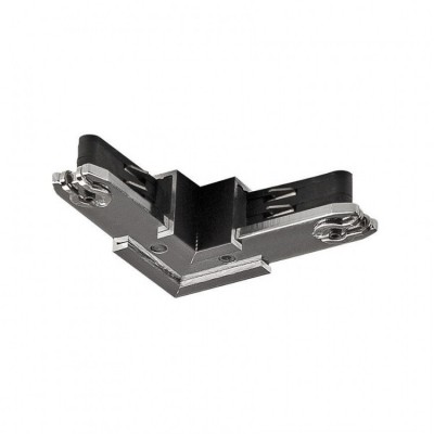 172160 SLV D-TRACK, L-коннектор, 230В, 10А макс., черный 172160 SLV D-TRACK, L-коннектор, 230В, 10А макс., черный