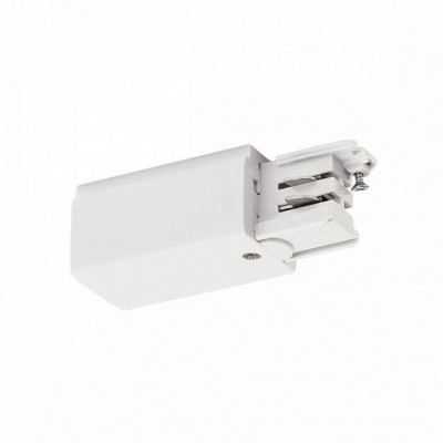 SLV 175051 Einspeiser f?r 3P.-schiene R-Version, weiss SLV 175051 Einspeiser f?r 3P.-schiene R-Version, weiss