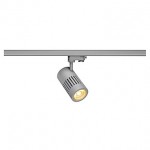 SLV 176014 STRUCTEC LED 24W, rund, silver, 3000K, 60°, inkl. 3P.-Adapter