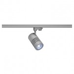 SLV 176024 STRUCTEC LED 24W, rund, silber, 4000K, 36°, inkl. 3P.-Adapter