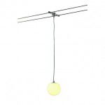 SLV 181170 WIRE SYSTEM, SPHERE WIRE PD-1 светильник подвесной для лампы QT9 G4 20Вт макс., хром / стекло белое