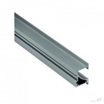 SLV 213404 GLENOS F-2640 200 профиль встраиваемый, ассимитричный, 2 m,серебристый