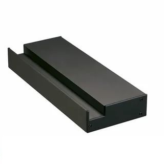 SLV 213660 GLENOS Profi-Wandtr?ger-Profil , inkl.Endkappen, mattschwarz, 20cm