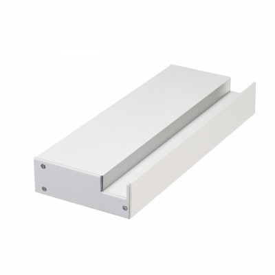 SLV 213661 GLENOS Profi-Wandtr?ger-Profil , inkl.Endkappen, mattweiss, 20cm