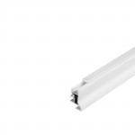 SLV 214001 GLENOS Fu?leisten-Profil 100, mattweiss, 1m, mit semi- transparenter Acrylabdeckung