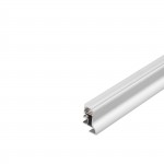 SLV 214014 GLENOS Fu?leisten-Profil 200, alu eloxiert, 2m, mit semi- transparenter Acrylabdeckung