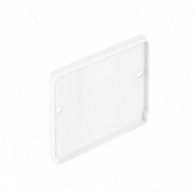 SLV 214451 GLENOS Endkappe f?r Industrial Profil Flat, mattweiss, 2 St?ck