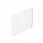 SLV 214451 GLENOS Endkappe f?r Industrial Profil Flat, mattweiss, 2 St?ck