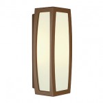 SLV 230047 MERIDIAN BOX Aussenleuchte, rostfarben, E27, max. 25W