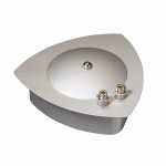 SLV 455209 MANTA 200 трансформатор индукционный 200ВА, 230В/12В в декоративном корпусе, серебристый