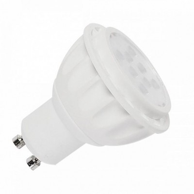 SLV 551392 LED GU10 Leuchtmittel, 7W, SMD LED, 3000K, 36°, dimmbar, weiss
