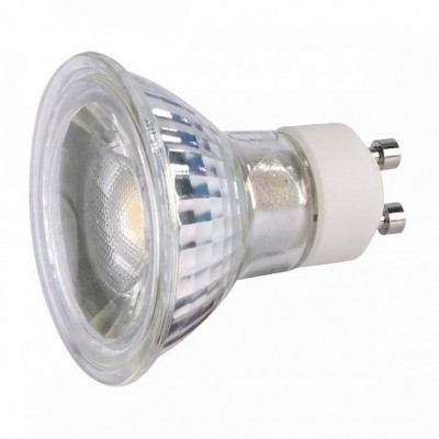 SLV 551872 LED GU10 Leuchtmittel, 6W, COB LED, 38°, 2700K, nicht dimmbar