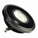 SLV 570602 LED QRB111 Leuchtmittel, schwarz, 19,5W, 30°, 2700K, dimmbar