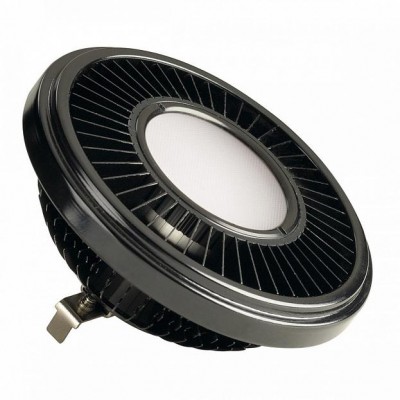 SLV 570632 LED QRB111 Leuchtmittel, schwarz, 19,5W, 140°, 2700K, dimmbar