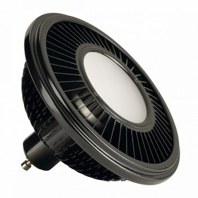 SLV 570702 LED ES111 Leuchtmittel, schwarz, 15W, 140°, 2700K