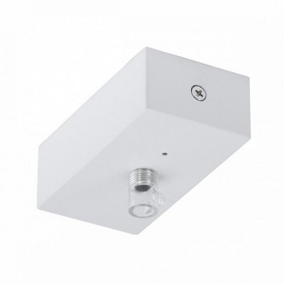 SLV 925191 Rosette TRON, weiss, mit Zugentlastung