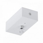 SLV 925191 Rosette TRON, weiss, mit Zugentlastung