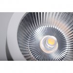1000110 SLV KALU 1 LED светильник накладной с COB LED 17Вт, 3000К, 1000лм, 24°, черный