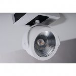 1000112 SLV KALU 1 LED светильник накладной с COB LED 17Вт, 3000К, 1000лм, 24°, белый/ черный