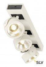 1000132 SLV KALU 3 LED светильник накладной с COB LED 47Вт, 3000К, 3000лм, 60°, белый/ черный