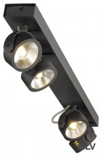 1000137 SLV KALU 4 LONG LED светильник накладной с COB LED 60Вт, 3000К, 4000лм, 60°, черный