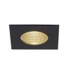 SLV 1000259 PIREQ IP SQUARE светильник встраиваемый IP65 11Вт с LED 3000K, 910лм, 38°, с БП, черный