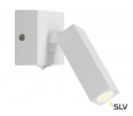 SLV 1000325 STIX светильник накладной 4.5Вт с выключателем и LED 3000К, 185лм, 30°, белый (ex 146271)