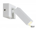 SLV 1000325 STIX светильник накладной 4.5Вт с выключателем и LED 3000К, 185лм, 30°, белый (ex 146271)