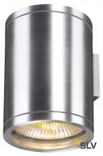 1000334 SLV ROX UP-DOWN OUT светильник настенный IP44 для 2-х ламп ES111 по 50Вт макс., матированный алюминий