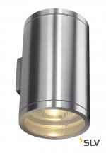 1000334 SLV ROX UP-DOWN OUT светильник настенный IP44 для 2-х ламп ES111 по 50Вт макс., матированный алюминий