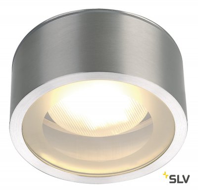 1000339 SLV ROX GX53 C светильник потолочный IP44 для лампы GX53 11Вт макс., матированный алюминий