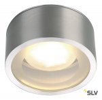 1000339 SLV ROX GX53 C светильник потолочный IP44 для лампы GX53 11Вт макс., матированный алюминий