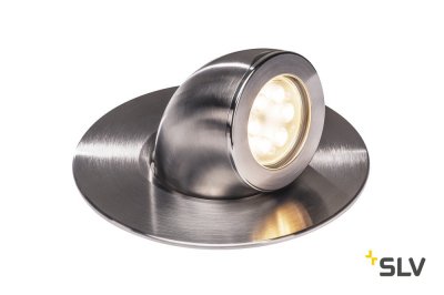 1000384 SLV GIMBLE OUT LED светильник встраиваемый IP67 с LED 13Вт, 3000К, 940лм, сталь