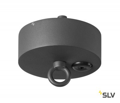 1000398 SLV PHOTONIA, основание потолочное,  антрацит