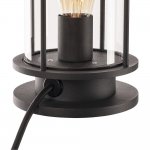 1000399 SLV PHOTONIA TL светильник настол./подвесной IP44 для лампы E27 60Вт макс., без вилки, антрацит/прозрач.