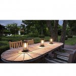 1000399 SLV PHOTONIA TL светильник настол./подвесной IP44 для лампы E27 60Вт макс., без вилки, антрацит/прозрач.