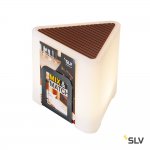 SLV 1000400 KENGA 17 светильник IP44 3.2Вт с аккумулятором и LED 3000К, 200лм, антрацитно-серый RAL7016/ белый