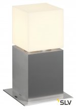 SLV 1000416 SQUARE POLE 30 LED светильник ландшафтный IP44 12Вт с LED 3000K, 760лм, сталь/ белый