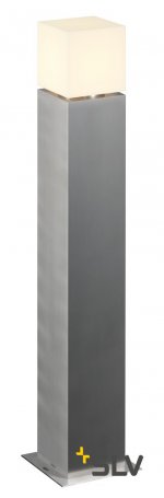 SLV 1000418 SQUARE POLE 90 LED светильник ландшафтный IP44 12Вт с LED 3000K, 760лм, сталь/ белый