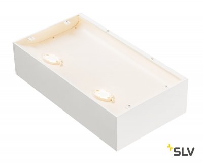 SLV 1000423 SHELL 30 WL светильник настенный 54Вт с LED 3000K, 5600лм, 120°, белый SLV 1000423 SHELL 30 WL светильник настенный 54Вт с LED 3000K, 5600лм, 120°, белый