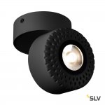 1000424 SLV TOTHEE светильник накладной с LED 13.6Вт (17Вт), 3000К, 1250лм, 25°, черный