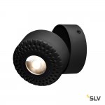 1000424 SLV TOTHEE светильник накладной с LED 13.6Вт (17Вт), 3000К, 1250лм, 25°, черный