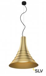SLV 1000440 BATO 45 LED PD светильник подвесной 30Вт с LED 2500К, 1900лм, 100°,  латунь