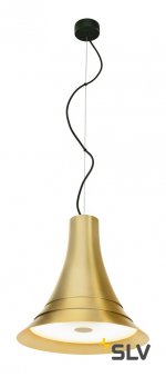 SLV 1000441 BATO 35 LED PD светильник подвесной 21Вт с LED 2500К, 1500лм, 100°,  латунь