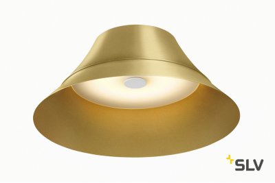 SLV 1000442 BATO 45 LED CW светильник накладной 30Вт с LED 2500К, 1900лм, 100°,  латунь