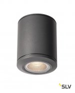 1000447 SLV POLE PARC CL светильник потолочный IP44 c LED 28Вт, 3000K, 2900лм, черный
