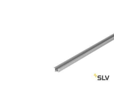 1000457 SLV GRAZIA 10, профиль встраиваемый, 2 м, без экрана, алюминий